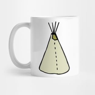 Green Teepee Mug